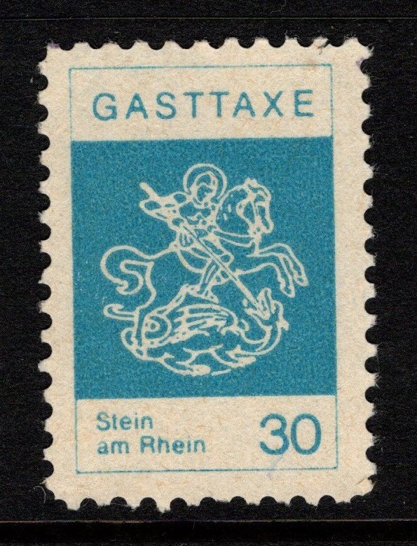 Germany Stein AM Rhein Late 1900s 30p Revenue MNG – S57345