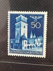 17 X Stamp Poland 1940 German Occupation Generalgouvernement Briefmarken Polen