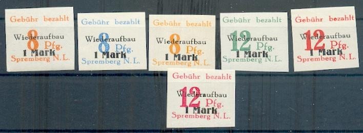 Spremberg 17/22B** MNH Postfrisch (Y69454)