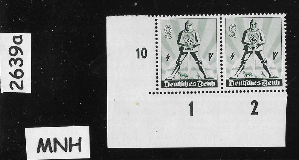 MNH stamps B171 Aryan Warrior 1940 Germany Third Reich May day 1940 #2639a
