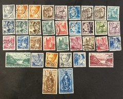 Post WWII WW2 1948 Rheinland Pealz French Occupation Germany Stamp Collection