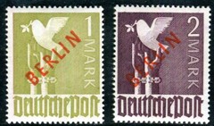 BERLIN 1949 33-34 ** MNH FLAWLESS TOPP-VALUES signed SCHLEGEL BPP (H2947