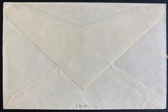 1942 Klattau BM Germnay Registered Cover To Police Department Locally Used