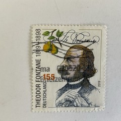 9 Germany stamps~2019-2020~Beethoven 250~Fontane~Christmas~Rhine River~porpoise