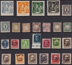 Lot Stamp Germany Reich Bavaria Bayern Classic Selection Mixed 2 F