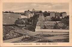 WWI Western Theater Sedan Castle Postcard Diedenhofen Thionville Moselle 222