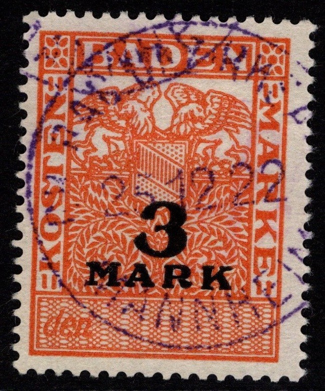 Baden 1920s 3m Cost Revenue Used – S47212