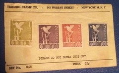 GERMANY Peace Dove Complete SET Triboro Stamp Co. 1947-1948 Set #845 Free Ship