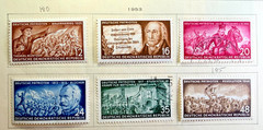 Germany Russian Occ 1953 Scott Catalog Range 135-185 25 Stamps Mx CXL MH