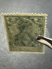 1915 Germany 5 Pfennig Germania MNH OG Error Printing Rare WMK Signed Old Stamp