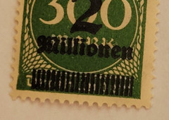 GERMANY ~ Deutrches Reich ~ 2 Saufend/300 Mark ~ Cancelled/Posted ~ c.1923 -01