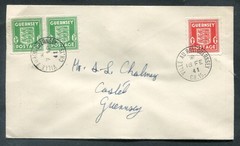 GUERNSEY Channel Islands Stamp Islands 1+2 Mint Pair + Single Value