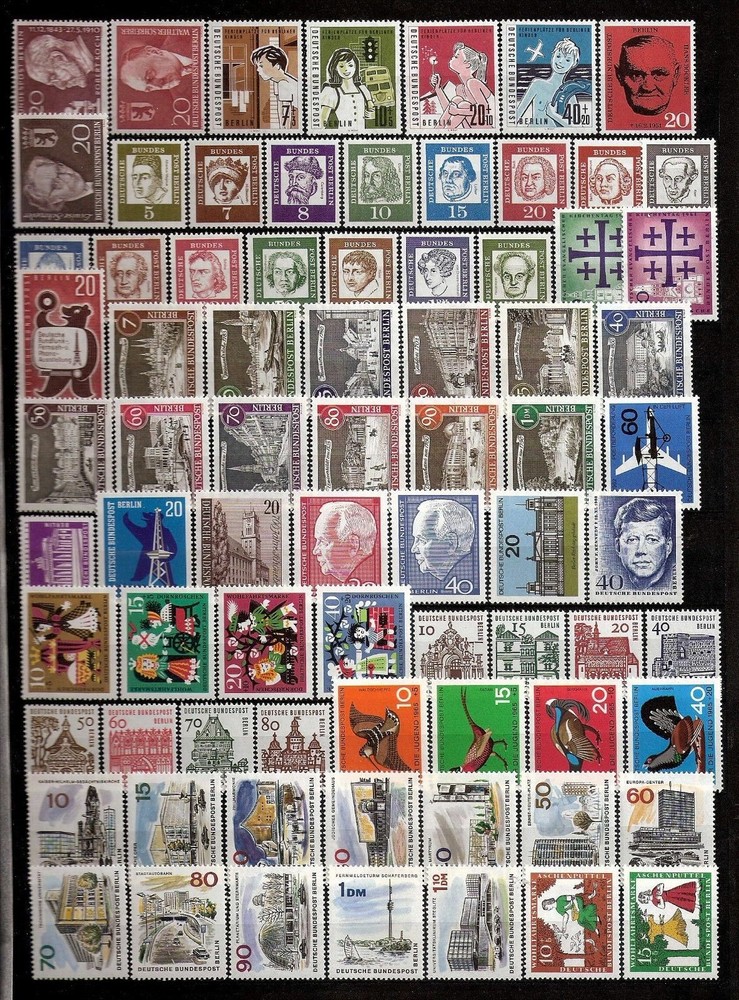Germany BERLIN 1960/1990 COMPLETE COLLECTION stamps new **/MNH