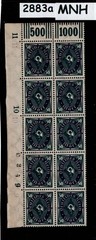 MNH stamp block 50 Mark Scott #184 Weimar German Republic 1922-1923 #2883a