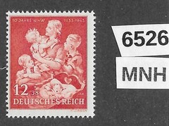 #6526 Germany MNH Sc B246 Mother and children 1943 Winter relief Mother’s day