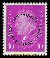 EBS Germany 1930 – Ebert Hindenburg Definitives – Michel 435-437 – Used
