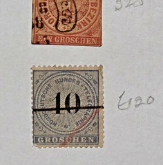 1868-69 North German Confederation Norddeutscher Postbezirk NDP 12 Stamps Lot