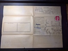 1944 Germany Auschwitz Concentration Camp Cover to Krakau Poland