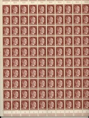 Stamp Germany Mi 789 Sc 514 Sheet 1941 WWII Fascism War Era Hitler MNG