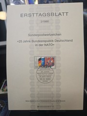 Germany 1980 complete year in ERSTTAGSBLATT (26 SETS) in perfect condition