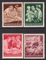 Germany Scott #B 253-56 VF MNH 1944 10th Ann Mother and Child Aid