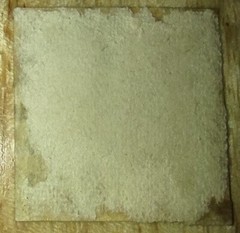 1850 BAVARIA IMPERF 6 Kr STAMP BROWN, NH #14 GEAR WHEEL CANCEL.