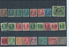 Bavaria stamps. Germany. Used lot 1911 to 1920 King Ludwig etc. CV £70+ (J317)