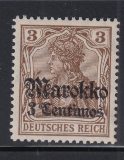 GERMAN OFFICES IN MOROCCO Germania MNH stamp