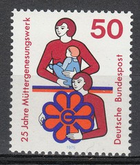 Germany BRD 1975 Mi 831 Sc 1154 MNH Mothers & Children Foundation emblem **