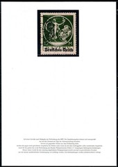GERMANY 1920 137II used VERY BEAUTIFUL Certificate BAUER BPP (H7508