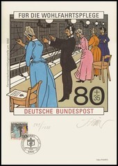 ART-EDITION 1990 GERMANY 1475 POST FERNMELDE-VERMITTLUNG 1890 – HAND-SIGNED !