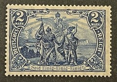 Travelstamps: 1920 Germany Germania Stamps Mi95 Deutsches Reich Mint MOGH