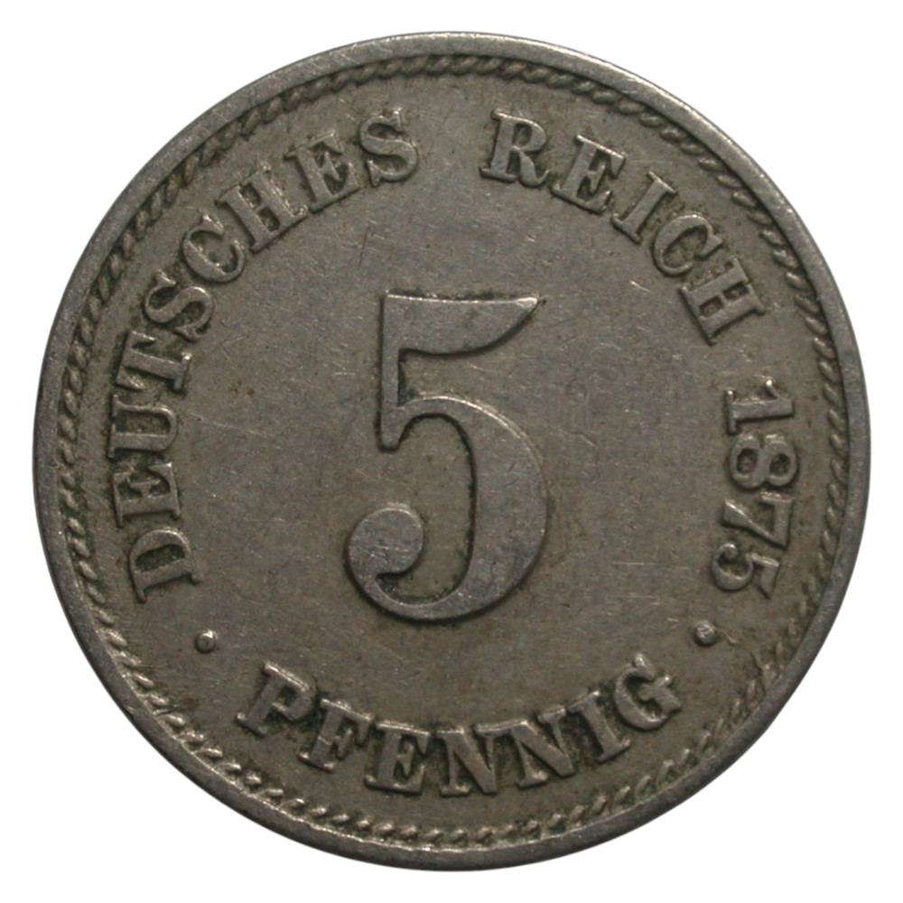 Germany 1875-A 5PF