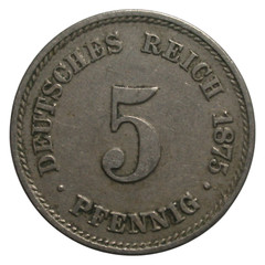 Germany 1875-A 5PF