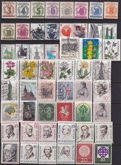 Lot Stamp Germany Bundespost Collection Brandenburg Flowers Berlin U