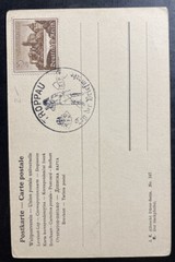 1938 Troppau Germany Picture Postcard First Day Cover FDC