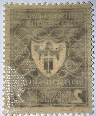 Travelstamps: Germany Stamp Sc 213 Mi 200 Sg 119 Arms of Munich – 2 Mark MOGNH