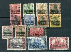 Morocco 21/33 Set Or Single Values Clean Postmarked(M0553