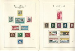 Germany DDR Stamp Collection on 17 Hingless Lighthouse Pages 1959-61, JFZ