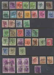 Germany Stamps 1948 Soviet Zone SGR1/14;16/30 used CV £93.35