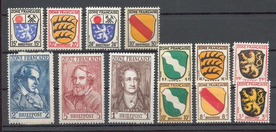 FRZ.ZONA 1/11 SET** MNH MINT NEVER HINGED (y69913