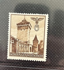 17 X Stamp Poland 1940 German Occupation Generalgouvernement Briefmarken Polen