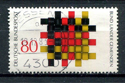 Germany – BRD : Territorial Authorities stamp from 1983 – used