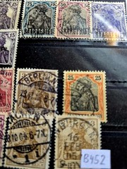 GERMANY Reich 1921 Inflation Dull Surcharge Germania (Lots #0394)