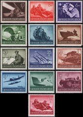 Germany #B257-B269 MNH