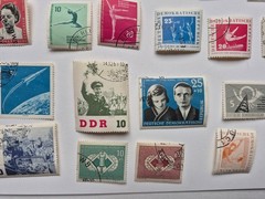 GERMANY (DDR) stamps Lot of 27 1958-1962 All Different