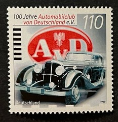 Travelstamps: 1999 Germany Stamp Sc 2035 Centenary German Automobile Club MNH OG