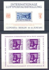 GERMANY -VARIA -BACK OF BOOK-64 ST –*/(*)/0 -F/VF