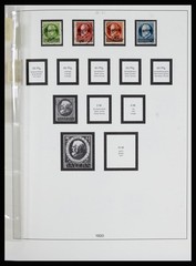 GERMANY SAAR 1920-1959 MNH MH Used Partly Double Lindner Album Stamp Collection