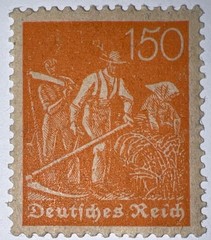 Travelstamps: 1922 Germany DR Deutsches Reich 150pf Stamp Scott #175 MNH OG